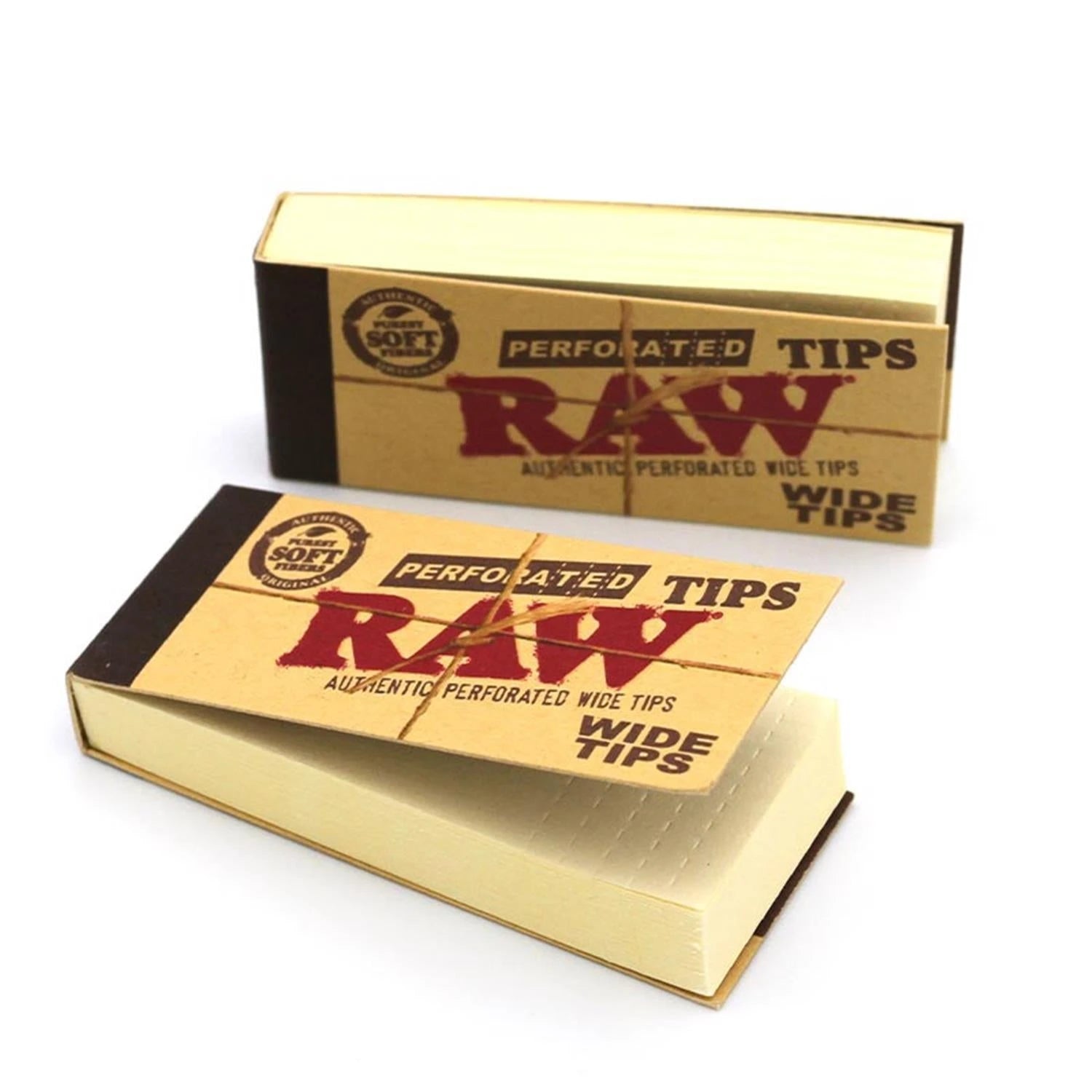 RAW Tips Wide - Perforated Filter Tips RAW